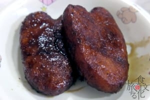 足袋を模ったゼリーフライも