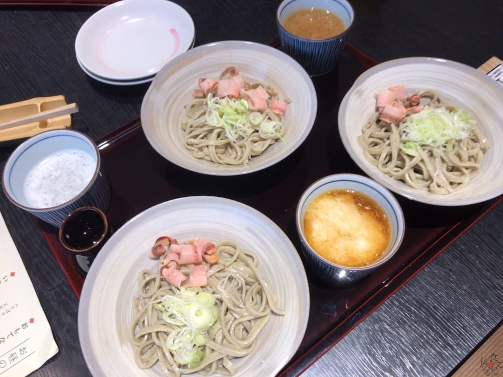 おろしざんまい(おろし、とろろおろし、しぼりおろしの三皿)1,300円