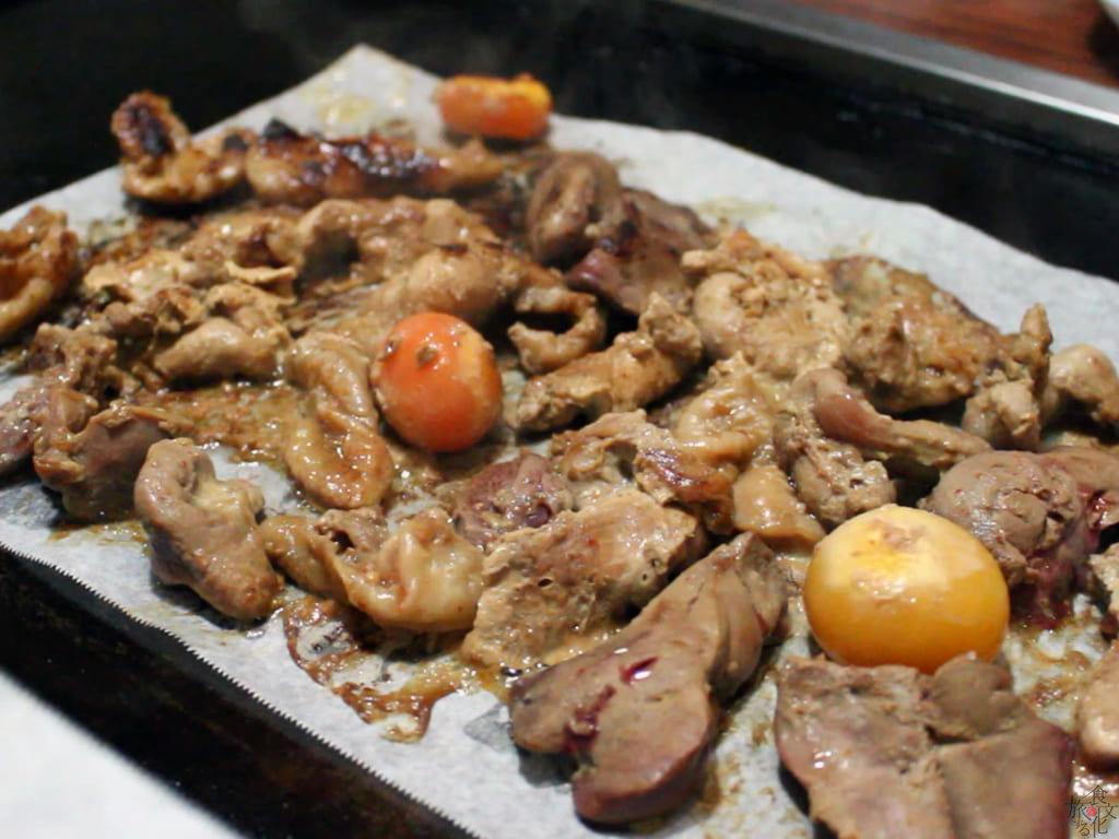 長野・遠山鄕の「鶏ジン」 鶏肉のジンギスカン