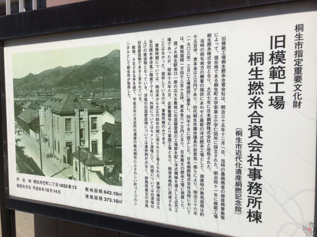 織物の歴史を伝える桐生市近代化遺産「絹撚（けんねん）記念館」