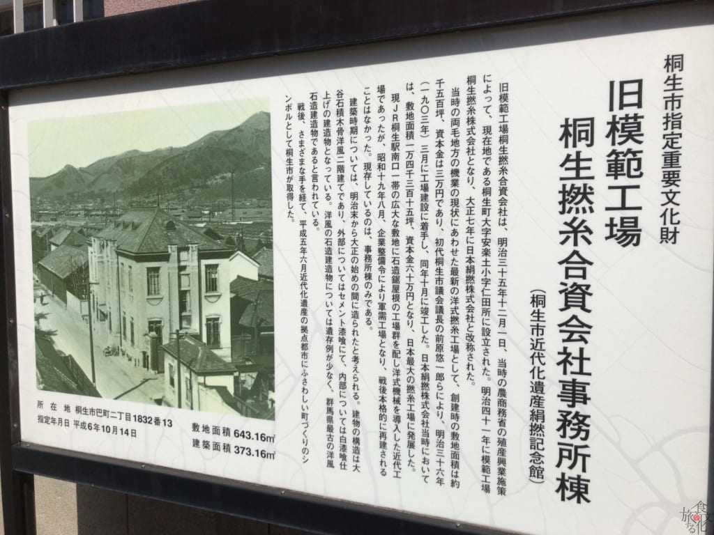 織物の歴史を伝える桐生市近代化遺産「絹撚(けんねん)記念館」