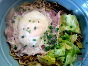 やきそばの遺伝子を持つ、西船橋にあった「まる」のソースラーメン