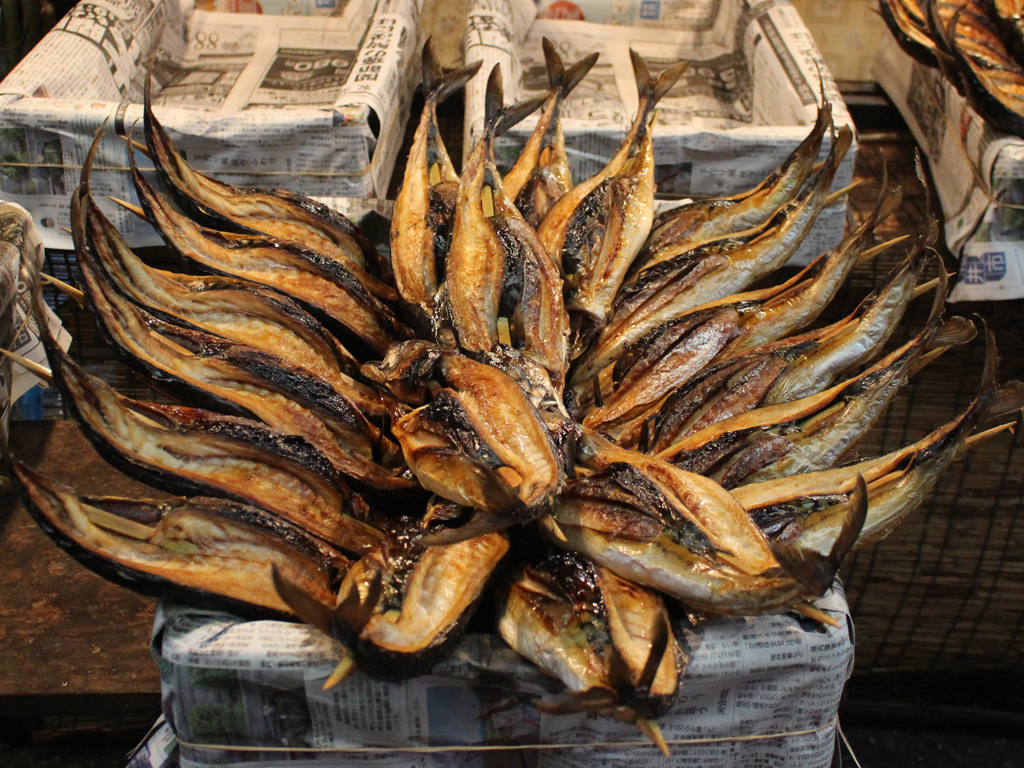 若狭小浜の浜焼きサバ