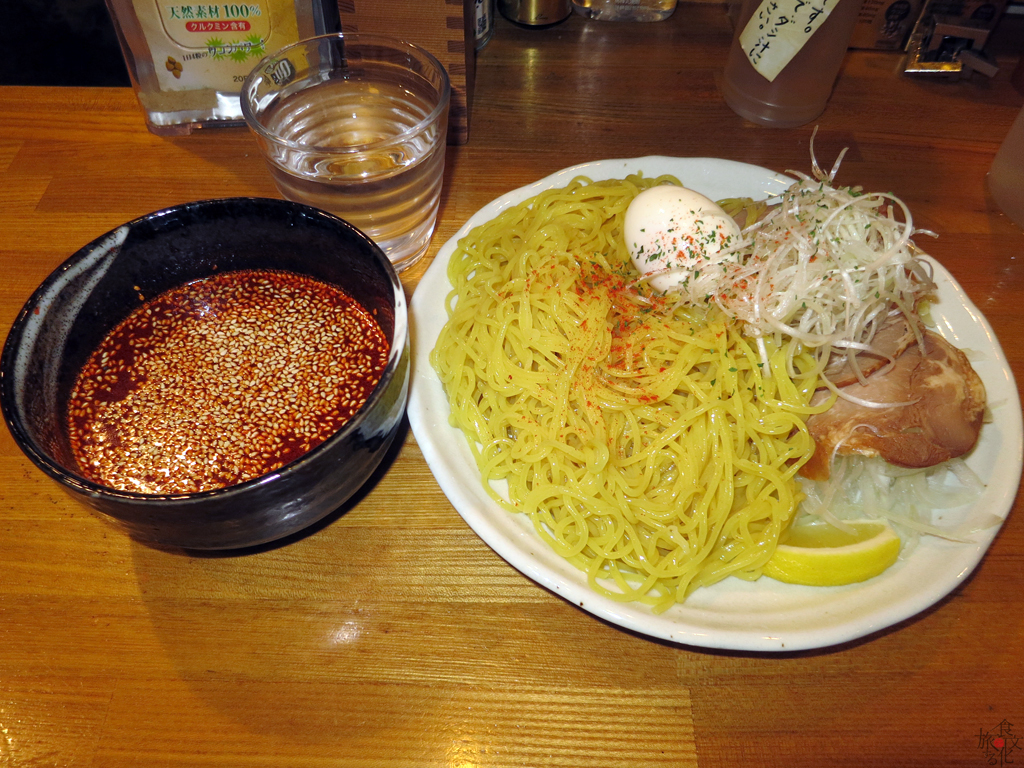 池袋の「とんがらし」で食べた広島流つけ麺