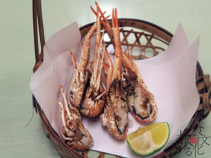 クモエビのから揚げ