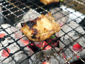 大トロ、絶妙の焼け具合