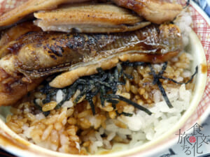 ご飯にもたれがたっぷり