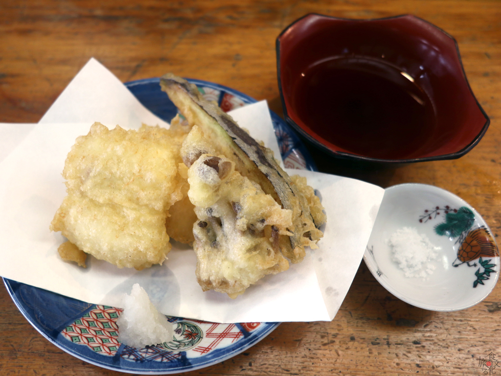 活穴子の天ぷら ハーフ