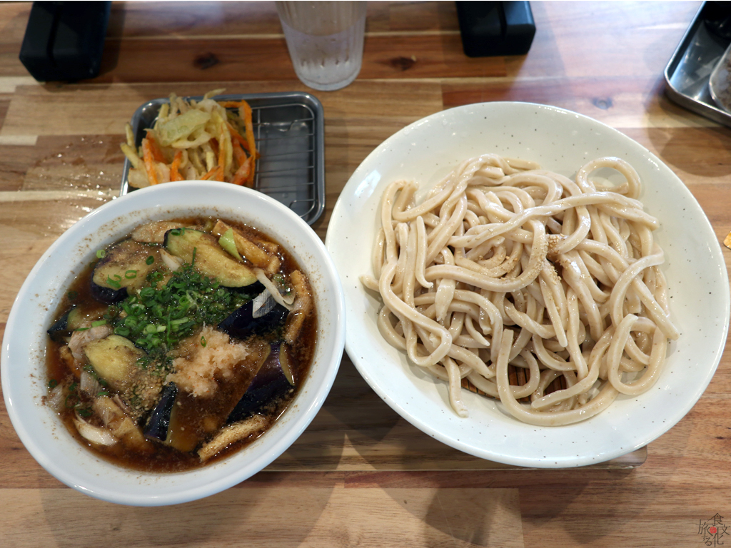 「武蔵野うどん澤村」の肉茄子汁うどん