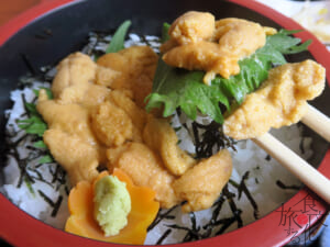 鮮度抜群のうにをうに丼に