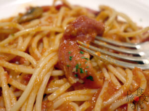ハムの食感にもこだわりを感じる
