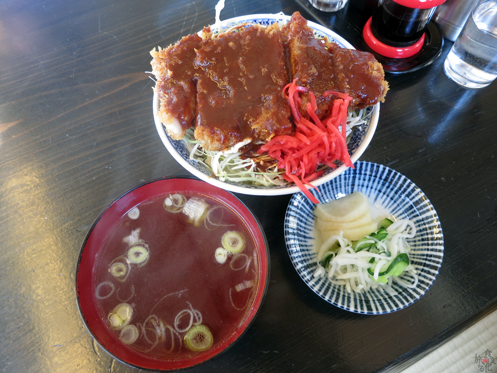 「釜彦」のソースカツ丼