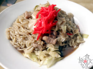 「食堂いとう」の炒めそば