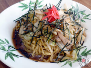 「食堂なまえ」のやきそば
