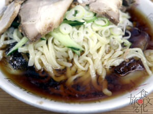 冷やしラーメンは魚介系のだし