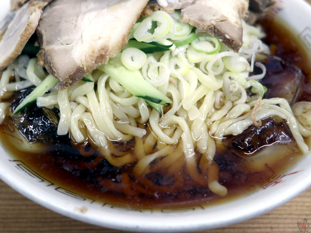 冷やしラーメンは魚介系のだし