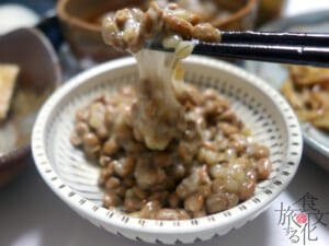 納豆の糸は旨味成分そのもの