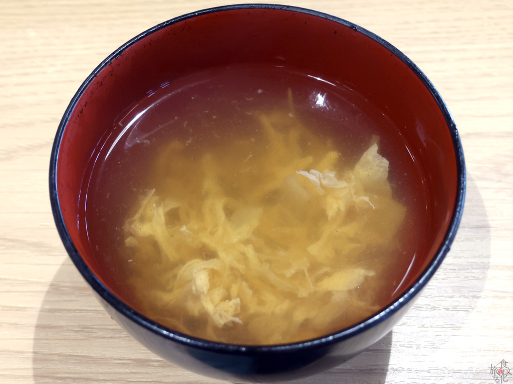 「特製壬生ラーメン壬生蘭々亭」のかみなり汁