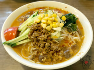 「いさみや食堂」の冷やし坦々